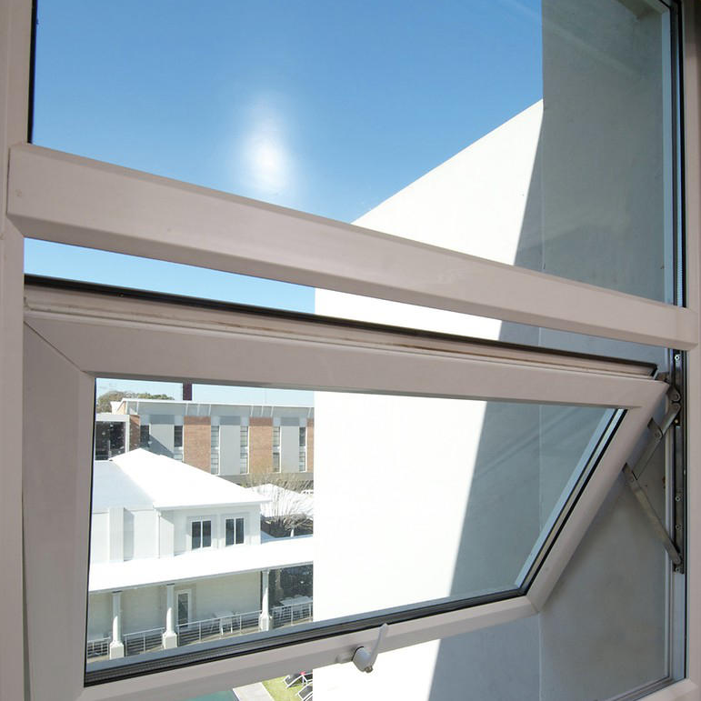 Thermal insulation Excellent Quality Double aluminum top hung window