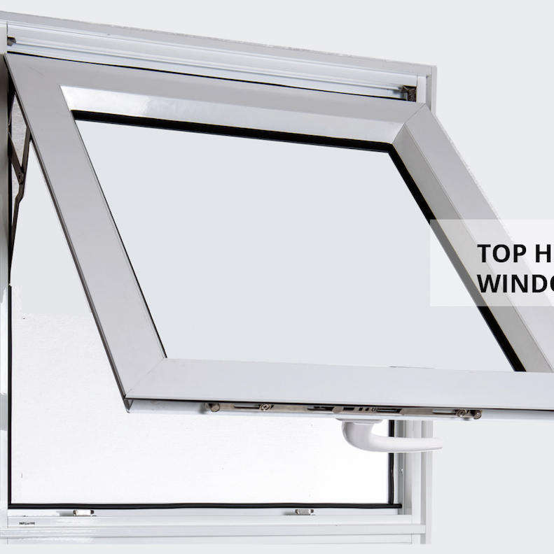 Thermal insulation Excellent Quality Double aluminum top hung window