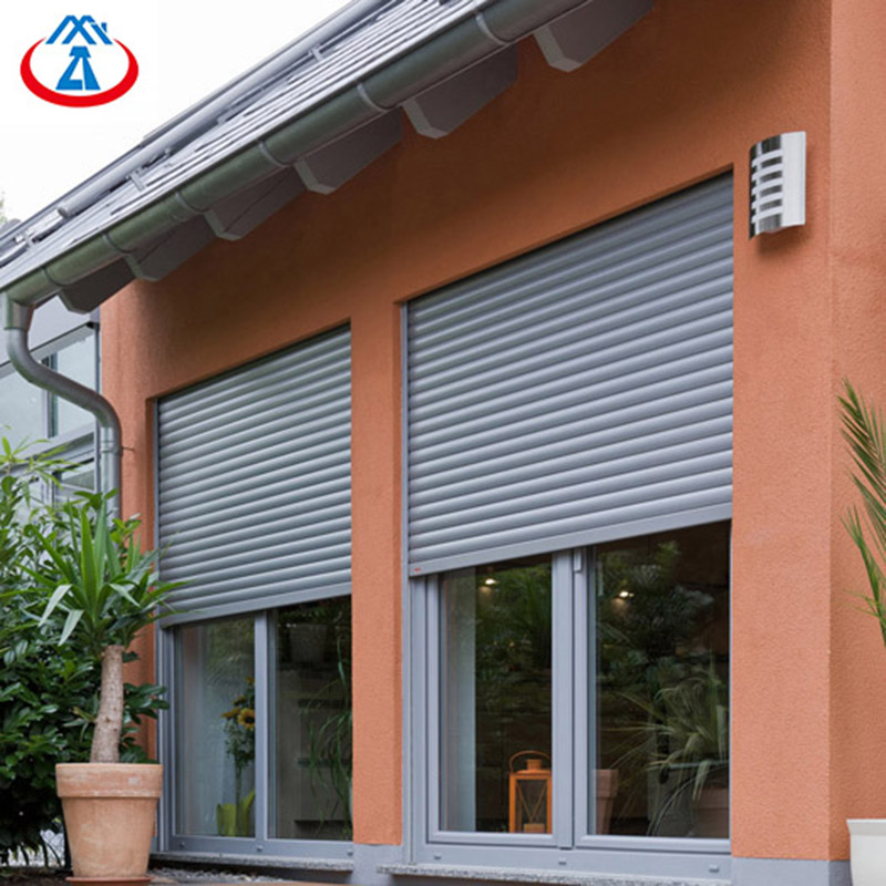 Aluminum Awning rolling shutter door and window with Polyurethane