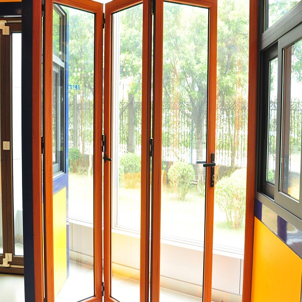 Zhongtai-Aluminium Door Frame Insulated Sound Insulation Aluminum Folding Door