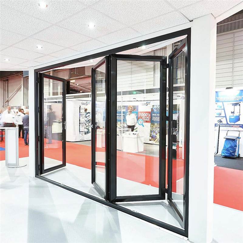 Zhongtai-Best Aluminium Door Frame Commercial Aluminum Folding Door Manufacture-1