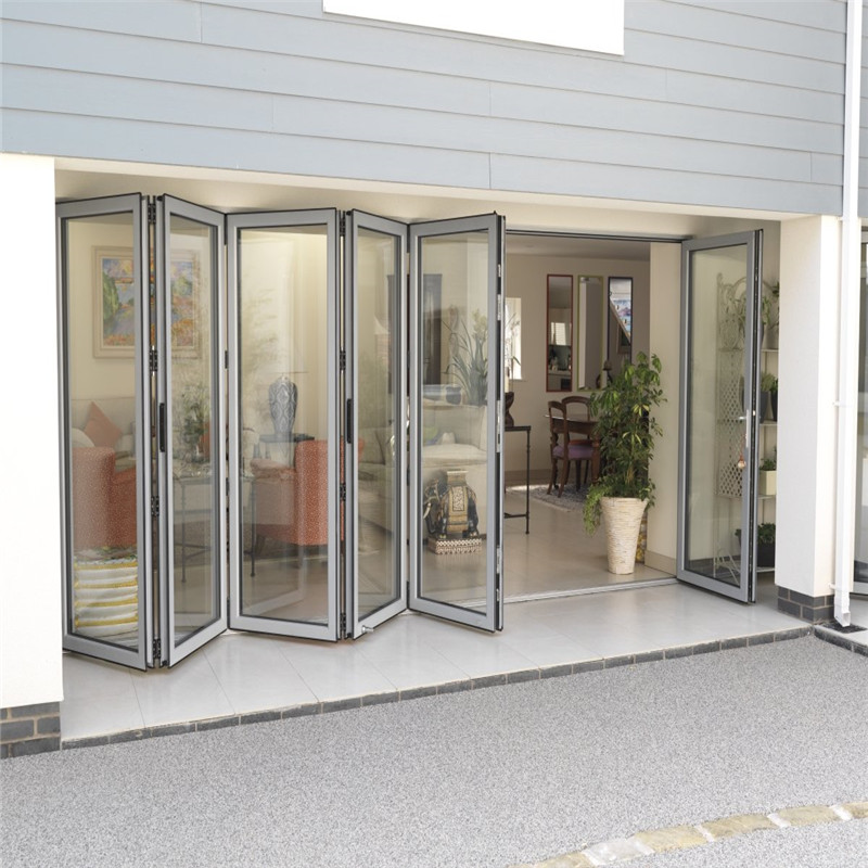 Zhongtai-Find Aluminium Door Frame House Aluminum Bi-folding Door | Manufacture