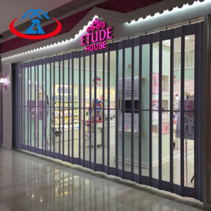 Zhongtai-Commercial Polycarbonate Folding Door For Shop | Shop Shutter Factory-1