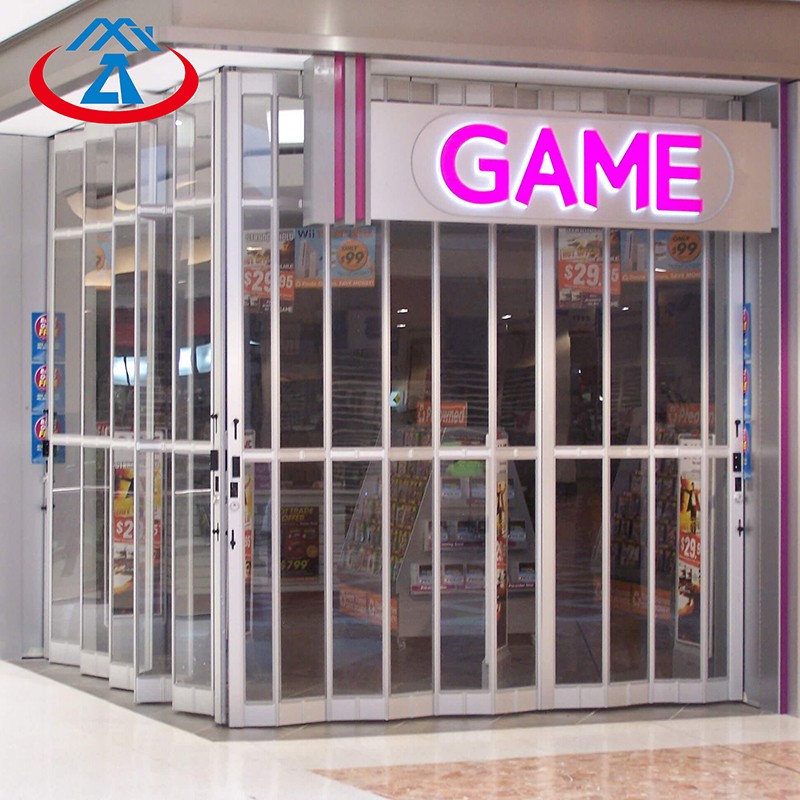 Zhongtai-Commercial Polycarbonate Folding Door For Shop | Shop Shutter Factory