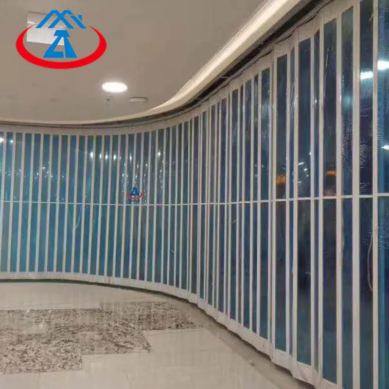 Fashionable and Beautiful Polycarbonate Folding Door For Mall