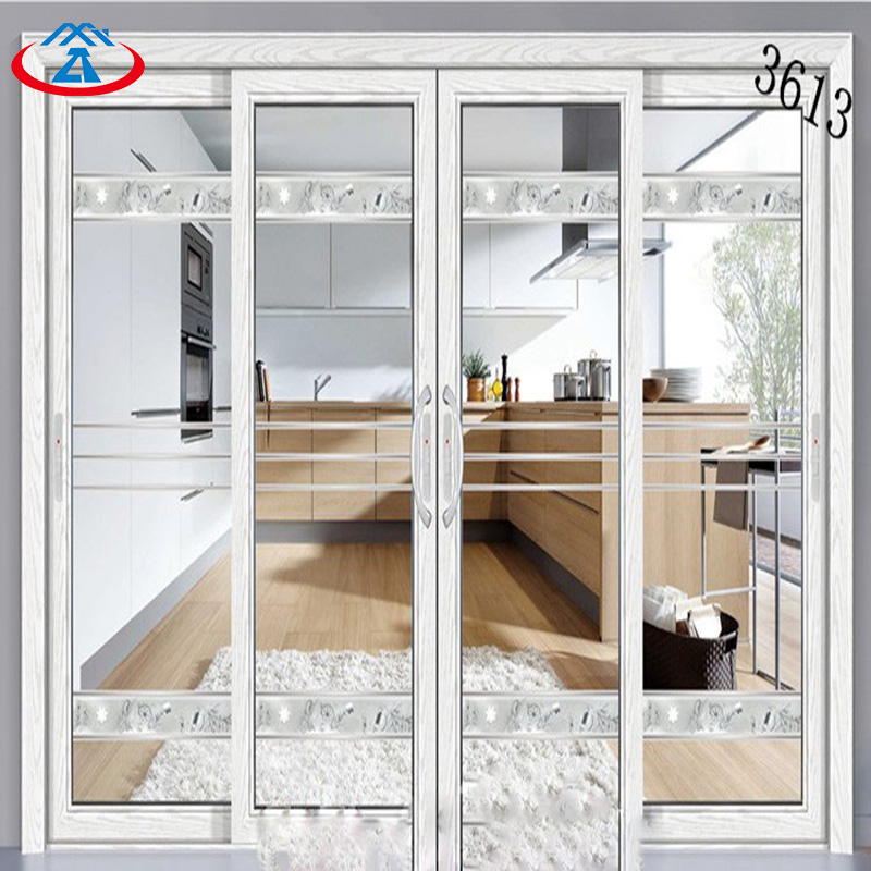 Zhongtai-Aluminium Sliding Doors | Double Tempered Glass Aluminum Sliding Door 