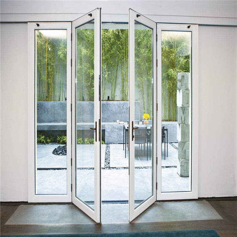 Zhongtai-Aluminium Bifold Doors Prices | Exterior Position Aluminum Swing Door 