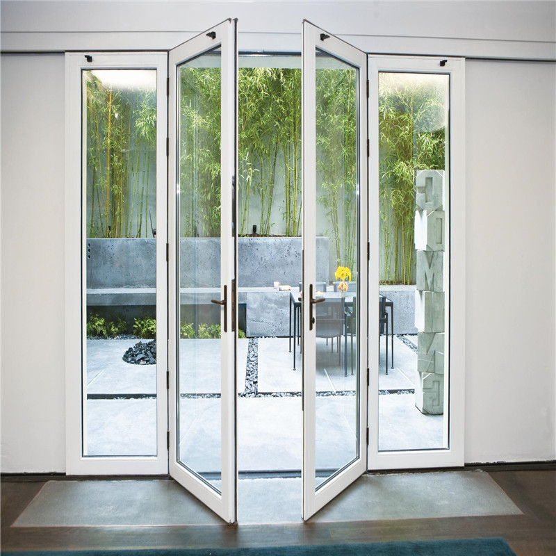 Aluminium Bifold Doors Prices | Exterior Position Aluminum Swing Door