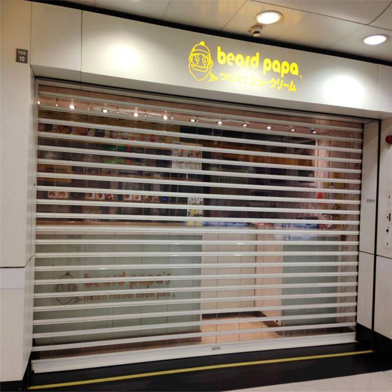 Zhongtai-Manufacturer Of Shop Roller Doors Top Quality Polycarbonate Rolling Door