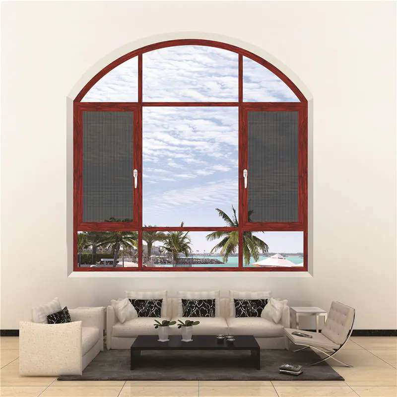 Aluminum frame Glass Casement Window