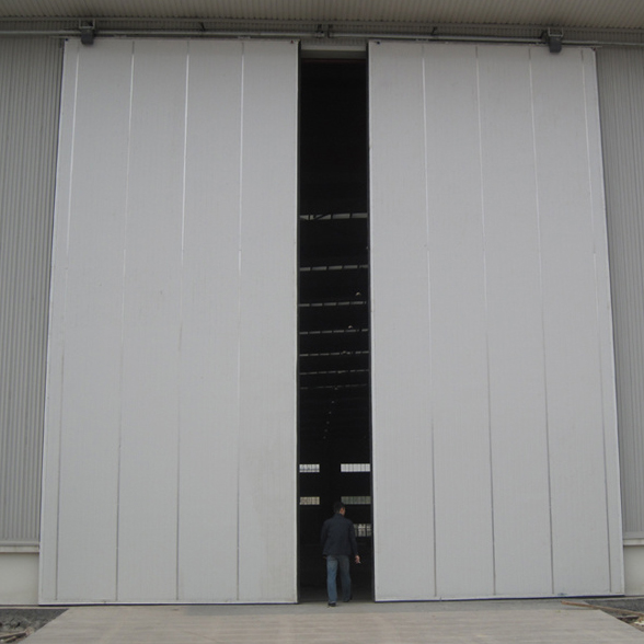 Zhongtai-Industrial Roller Doors, 50mm Door Panel Ppgi Material Industrial Sliding Door