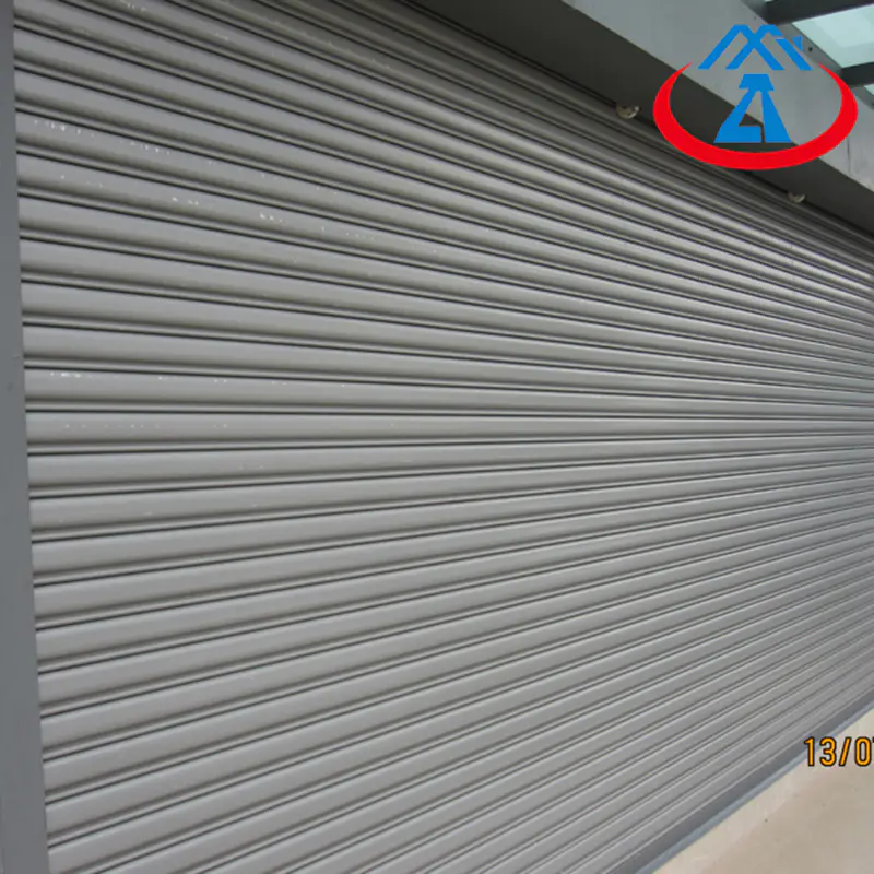 Commercial Position Stainless Steel Rolling Shutter Door