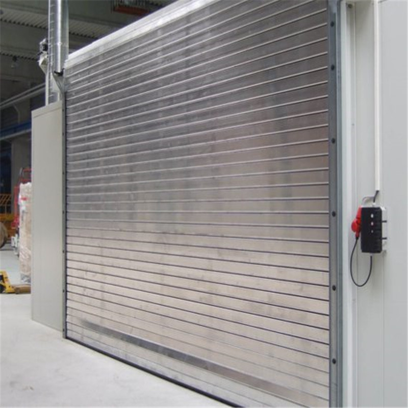 Aluminum Windproof Shutter Door