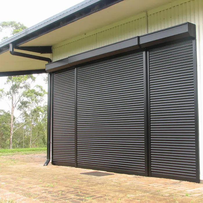 Strong High Quality Sound Insulation Aluminum Rolling Door