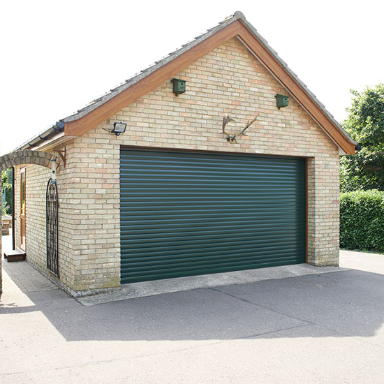 Zhongtai-Electric Garage Doors Beautiful Appearance Vertical Aluminum Roller Garage