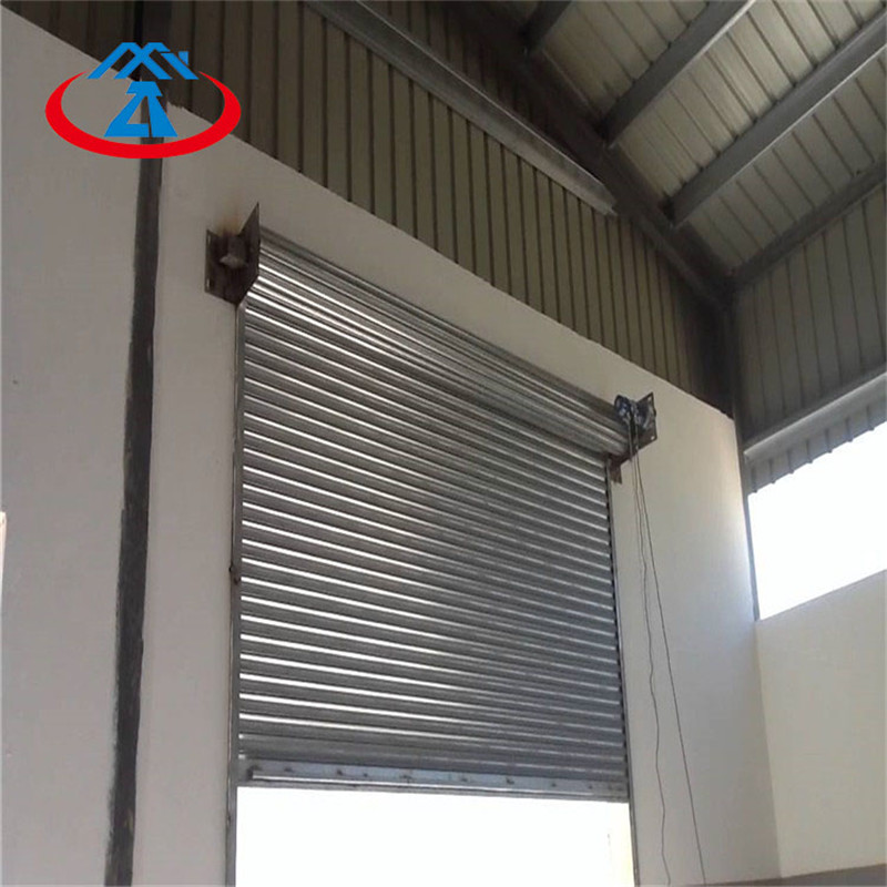 Durable steel roll up door stainless steel rolling shutter