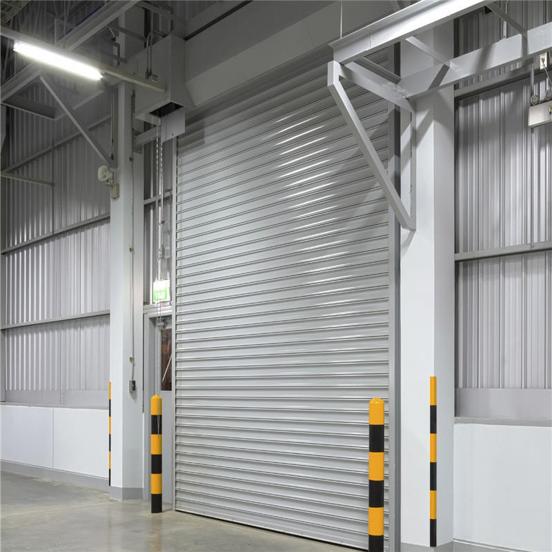 Automatic industrial rolling lifting overhead door for factory