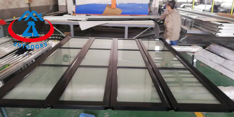 Transparent Glass Garage Rolling Door