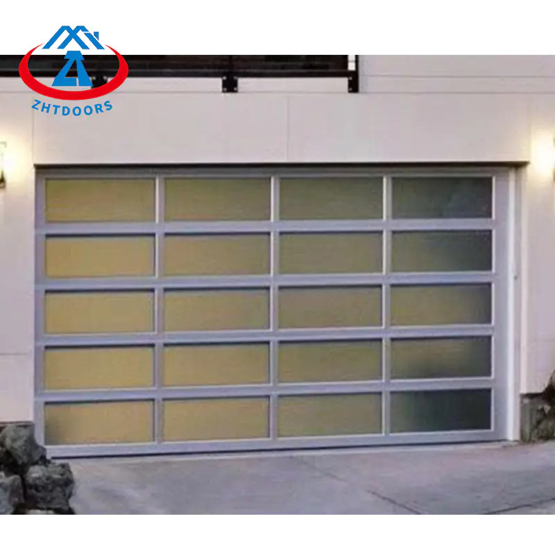 Aluminium Glass Garage Doors