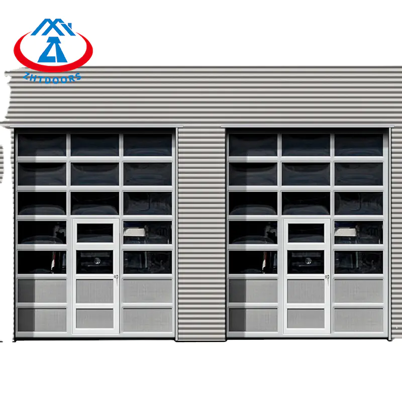 Aluminium Glass Garage Doors