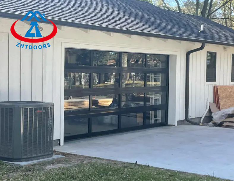 Large Glass Garage Doors