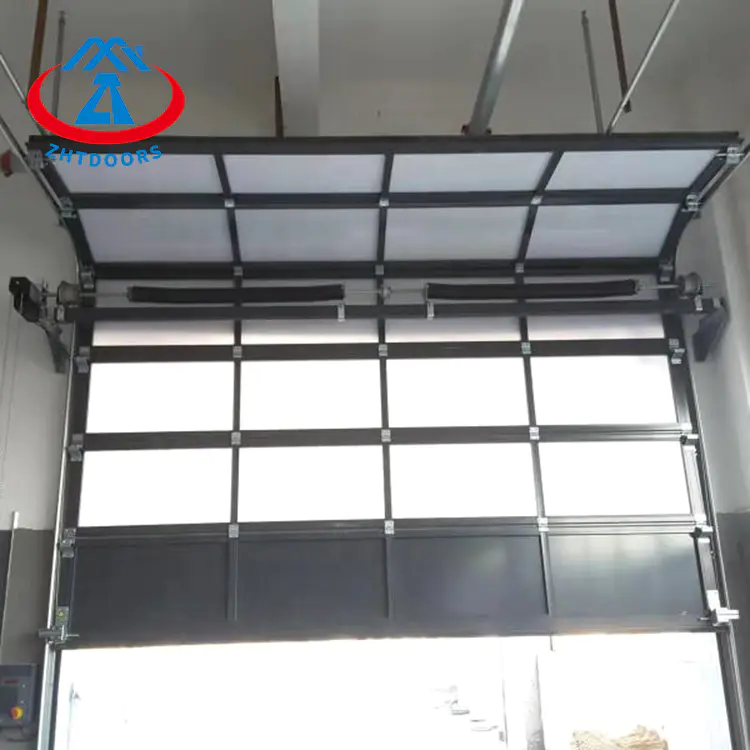 Highly Transparent Canopy Garage Door