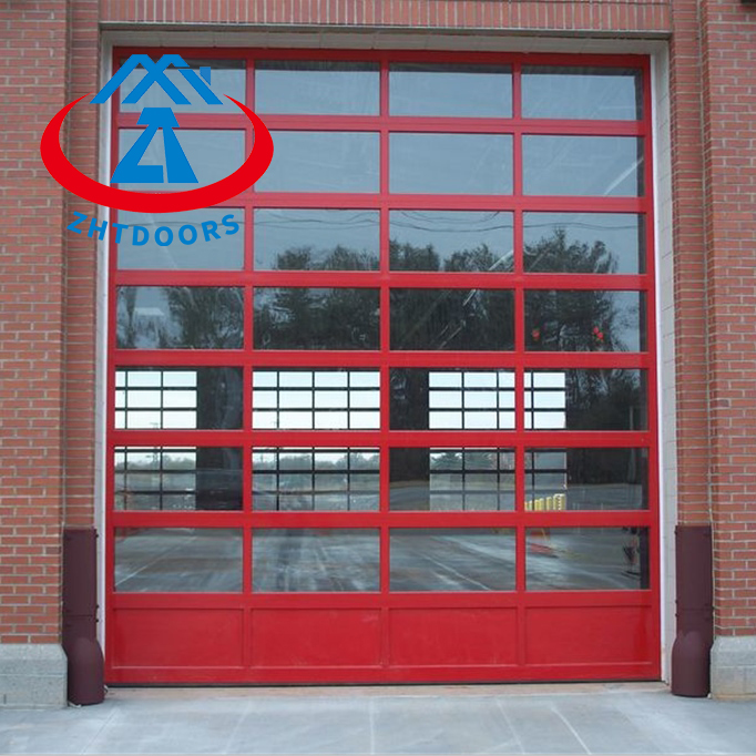 Commercial Safety Pc Glass Garage Door