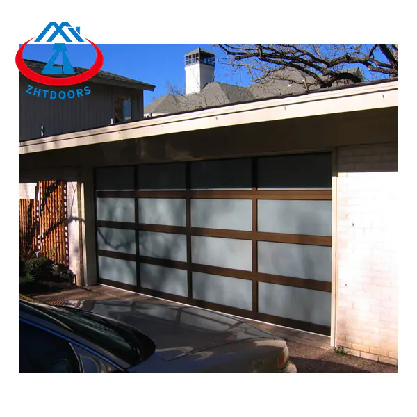 Exquisite Automated Sectional Glass Garage Door