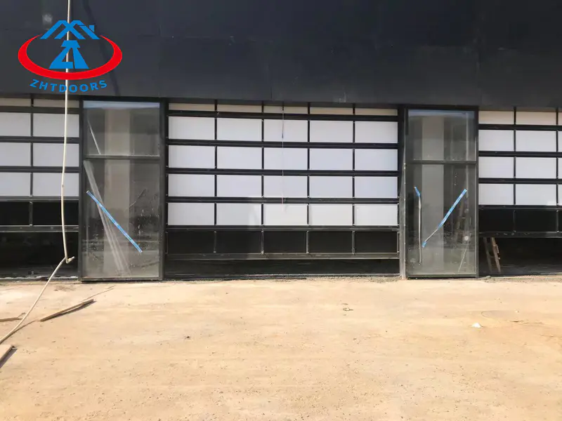 Glass Sectional Garage Doors And Transparent Sectional