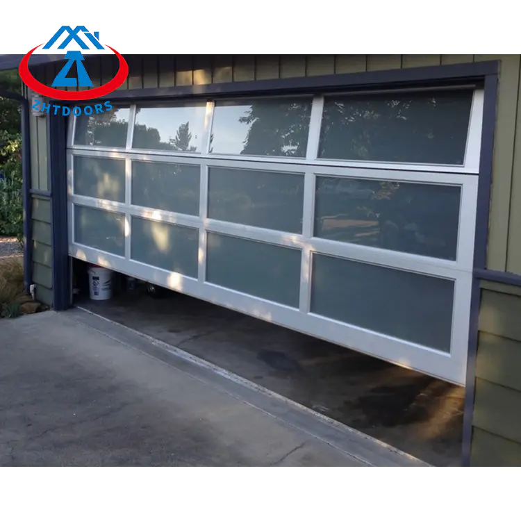 Insulated Garage Door Sectional Glass Panels Overhead