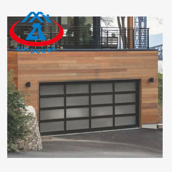Modern Roll Up Aluminium Panel Garage Door