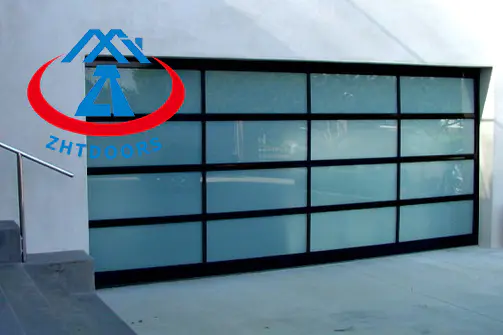 Top Sale Electric Automatic Aluminum Glass Garage Door
