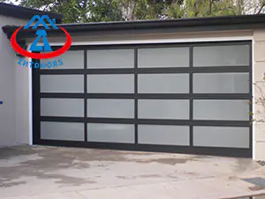 Top Sale Electric Automatic Aluminum Glass Garage Door