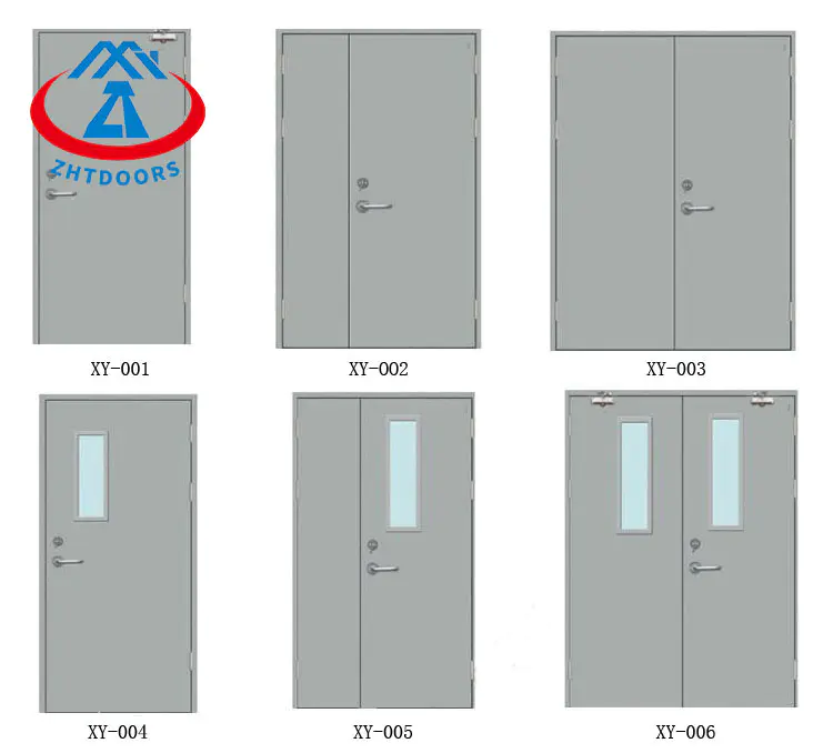 China Professional  Steel UL Fire Rated Fireproof Door