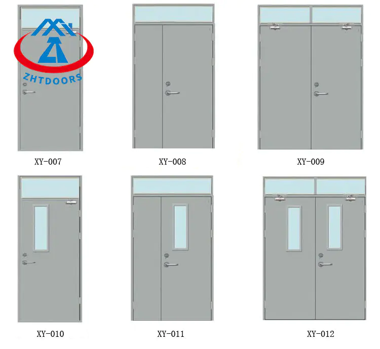 China Professional  Steel UL Fire Rated Fireproof Door