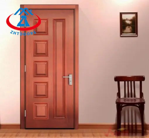 China Supplier Fire Proof Exterior Solid Wood BS Fireproof Door