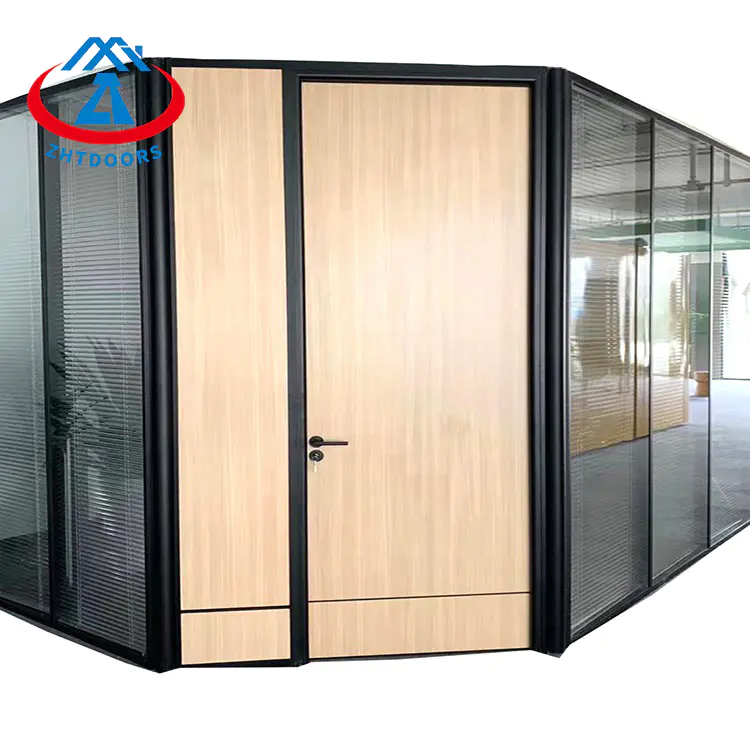 Design High Office Aluminum BS Fireproof Door