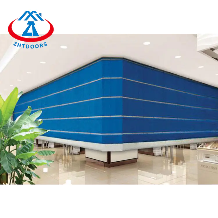 Competitive Price Inorganic Fabric Curtain Fire Resistant UL Fireproof Shutter