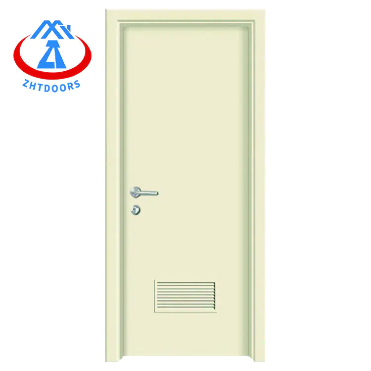 Light Color Cold Rolled Steel Security EN Fireproof Door