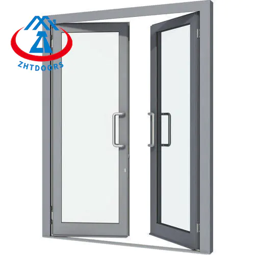 Safety EN Fireproof Door Rated Commercial Fire Resistance Aluminium