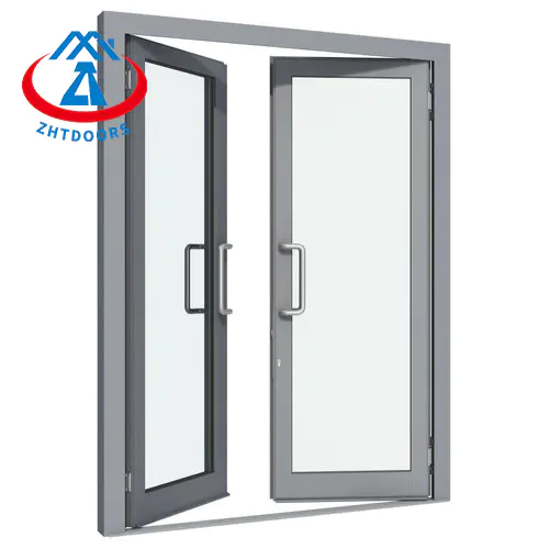 Safety EN Fireproof Door Rated Commercial Fire Resistance Aluminium