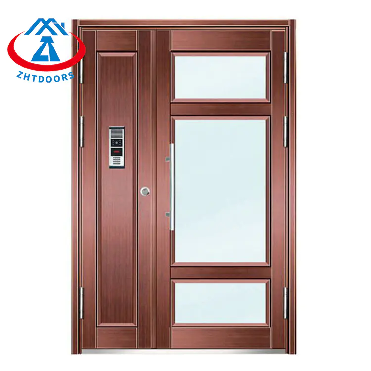 Stainless Steel  BS Fire Rated Glass Door