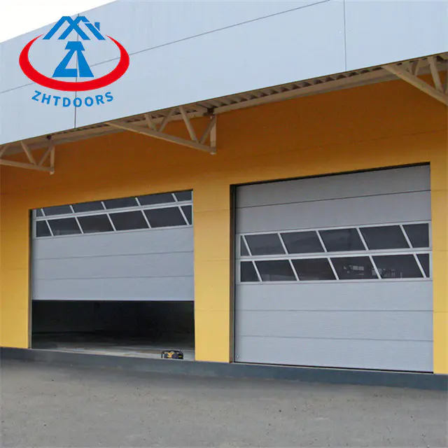 High Security EN Fireproof Warehouse Sectional Industrial Door