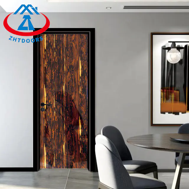 Wpc Door Interior Door Decoration Materials Water-proof AS Fireproof Door