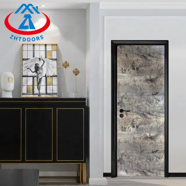 Wpc Door Interior Door Decoration Materials Water-proof AS Fireproof Door