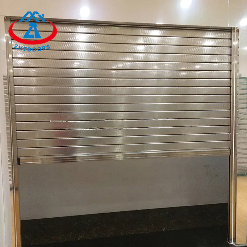 Electric Double Layers Stainless Steel UL Fireproof Shutter