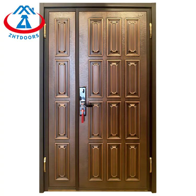 Shopping Mall Stainless Steel Tempered Glass UL Fireproof Door