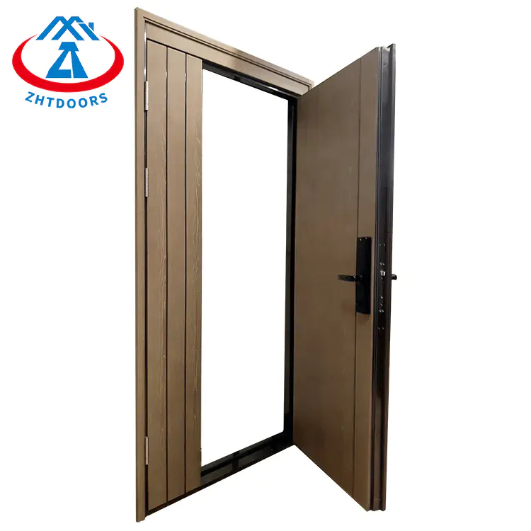 Shopping Mall Stainless Steel Tempered Glass UL Fireproof Door