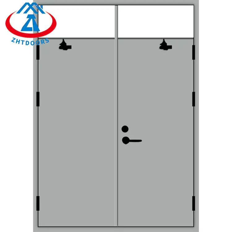 New Industrial Style Custom Security Steel BS Fireproof Door