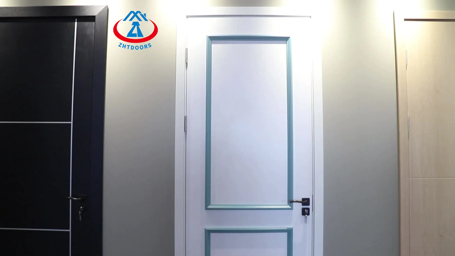 Professional Manufactured Wpc Door Factory With BS Fireproof Door